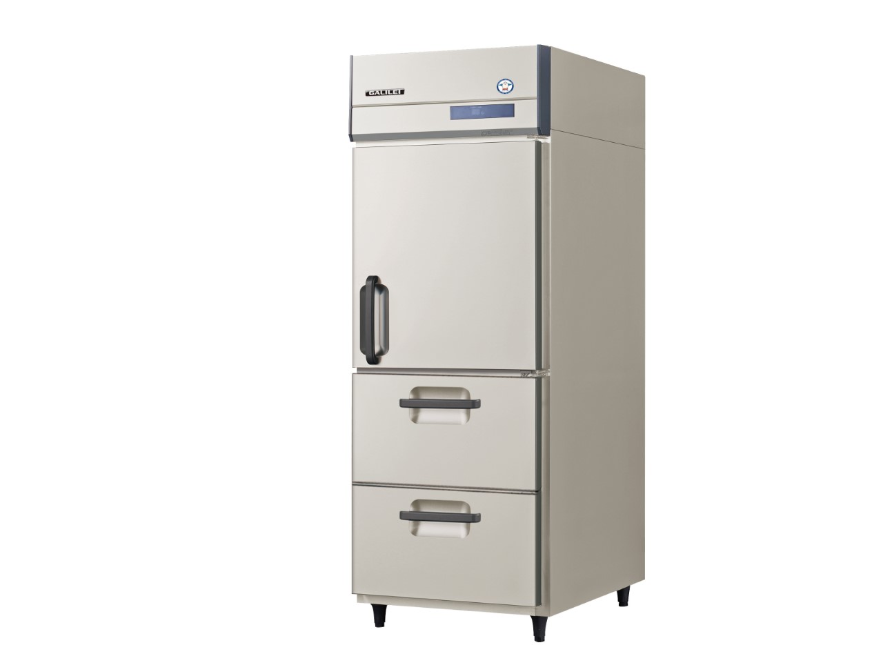 タテ型冷凍冷蔵庫 下室２段冷凍ドロワータイプ - フクシマガリレイ株式会社